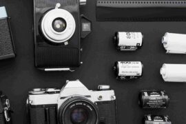 close-up-film-near-vintage-cameras_11zon